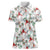 Cardinal Christmas White Women Polo Shirt Xmas Pattern - Wonder Print Shop