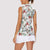 Cardinal Christmas White Women Sleeveless Polo Shirt Xmas Pattern - Wonder Print Shop