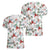 Cardinal Christmas White Women V-Neck T-Shirt Xmas Pattern - Wonder Print Shop