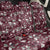 Cardinal Christmas Wine Red Back Car Seat Cover Xmas Pattern - Wonder Print Shop