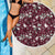 Cardinal Christmas Wine Red Beach Blanket Xmas Pattern - Wonder Print Shop