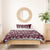 Cardinal Christmas Wine Red Bedding Set Xmas Pattern - Wonder Print Shop