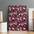 Cardinal Christmas Wine Red Canvas Wall Art Xmas Pattern - Wonder Print Shop