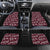 Cardinal Christmas Wine Red Car Mats Xmas Pattern - Wonder Print Shop