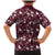 Cardinal Christmas Wine Red Family Matching Mermaid Dress and Hawaiian Shirt Xmas Pattern - Wonder Print Shop