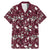 Cardinal Christmas Wine Red Family Matching Mermaid Dress and Hawaiian Shirt Xmas Pattern - Wonder Print Shop