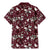 Cardinal Christmas Wine Red Family Matching Mermaid Dress and Hawaiian Shirt Xmas Pattern - Wonder Print Shop