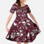 Cardinal Christmas Wine Red Family Matching Off The Shoulder Long Sleeve Dress and Hawaiian Shirt Xmas Pattern - Wonder Print Shop