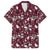 Cardinal Christmas Wine Red Family Matching Off The Shoulder Long Sleeve Dress and Hawaiian Shirt Xmas Pattern - Wonder Print Shop