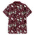 Cardinal Christmas Wine Red Family Matching Off The Shoulder Long Sleeve Dress and Hawaiian Shirt Xmas Pattern - Wonder Print Shop