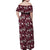 Cardinal Christmas Wine Red Family Matching Off Shoulder Maxi Dress and Hawaiian Shirt Xmas Pattern - Wonder Print Shop