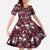 Cardinal Christmas Wine Red Family Matching Puletasi and Hawaiian Shirt Xmas Pattern - Wonder Print Shop