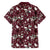 Cardinal Christmas Wine Red Family Matching Puletasi and Hawaiian Shirt Xmas Pattern - Wonder Print Shop