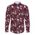 Cardinal Christmas Wine Red Family Matching Puletasi and Hawaiian Shirt Xmas Pattern - Wonder Print Shop