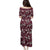 Cardinal Christmas Wine Red Family Matching Puletasi and Hawaiian Shirt Xmas Pattern - Wonder Print Shop