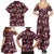 Cardinal Christmas Wine Red Family Matching Summer Maxi Dress and Hawaiian Shirt Xmas Pattern - Wonder Print Shop