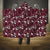 Cardical Christmas Wine Red Hooded Blanket Xmas Pattern