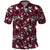 Cardinal Christmas Wine Red Polo Shirt Xmas Pattern - Wonder Print Shop