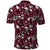 Cardinal Christmas Wine Red Polo Shirt Xmas Pattern - Wonder Print Shop