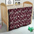 Cardinal Christmas Wine Red Quilt Xmas Pattern - Wonder Print Shop