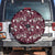 Cardinal Christmas Wine Red Spare Tire Cover Xmas Pattern - Wonder Print Shop