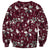 Cardinal Christmas Wine Red Sweatshirt Xmas Pattern - Wonder Print Shop