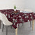 Cardinal Christmas Wine Red Tablecloth Xmas Pattern - Wonder Print Shop