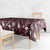 Cardinal Christmas Wine Red Tablecloth Xmas Pattern - Wonder Print Shop