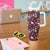 Cardinal Christmas Wine Red Tumbler With Handle Xmas Pattern - Wonder Print Shop