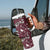 Cardinal Christmas Wine Red Tumbler With Handle Xmas Pattern - Wonder Print Shop