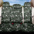 Cardinal Christmas Green Back Car Seat Cover Xmas Pattern - Wonder Print Shop