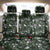 Cardinal Christmas Green Back Car Seat Cover Xmas Pattern - Wonder Print Shop