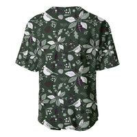 Cardinal Christmas Green Baseball Jersey Xmas Pattern - Wonder Print Shop
