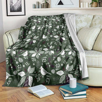 Cardical Christmas Green Blanket Xmas Pattern