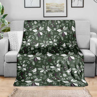 Cardical Christmas Green Blanket Xmas Pattern