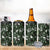 Cardinal Christmas Green 4 in 1 Can Cooler Tumbler Xmas Pattern - Wonder Print Shop