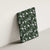 Cardinal Christmas Green Canvas Wall Art Xmas Pattern - Wonder Print Shop