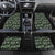 Cardinal Christmas Green Car Mats Xmas Pattern - Wonder Print Shop