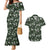Cardinal Christmas Green Couples Matching Mermaid Dress and Hawaiian Shirt Xmas Pattern - Wonder Print Shop