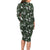 Cardinal Christmas Green Family Matching Long Sleeve Bodycon Dress and Hawaiian Shirt Xmas Pattern - Wonder Print Shop