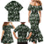 Cardinal Christmas Green Family Matching Mermaid Dress and Hawaiian Shirt Xmas Pattern - Wonder Print Shop
