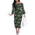 Cardinal Christmas Green Family Matching Off The Shoulder Long Sleeve Dress and Hawaiian Shirt Xmas Pattern - Wonder Print Shop