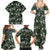 Cardinal Christmas Green Family Matching Summer Maxi Dress and Hawaiian Shirt Xmas Pattern - Wonder Print Shop