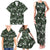 Cardinal Christmas Green Family Matching Tank Maxi Dress and Hawaiian Shirt Xmas Pattern - Wonder Print Shop