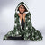Cardical Christmas Green Hooded Blanket Xmas Pattern
