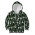 Cardinal Christmas Green Kid Hoodie Xmas Pattern - Wonder Print Shop