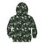 Cardinal Christmas Green Kid Hoodie Xmas Pattern - Wonder Print Shop