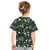 Cardinal Christmas Green Kid T Shirt Xmas Pattern - Wonder Print Shop