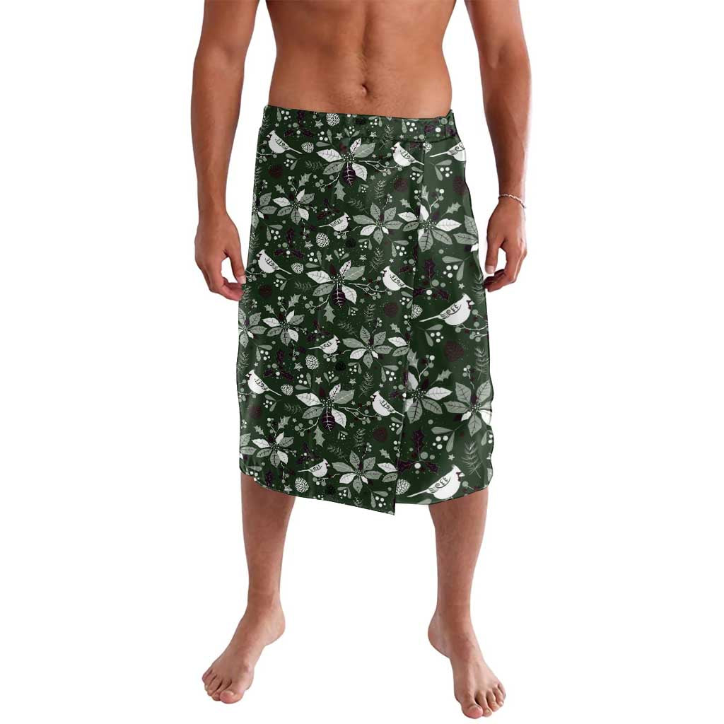 Cardinal Christmas Green Lavalava Xmas Pattern - Wonder Print Shop