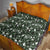 Cardinal Christmas Green Quilt Xmas Pattern - Wonder Print Shop
